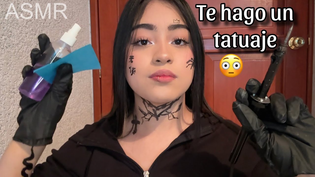 ASMR tatuajes en el peor lugar 😰