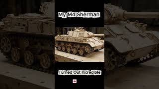 I Built a WWII Icon in My Garage — The M4 Sherman Looks Amazing