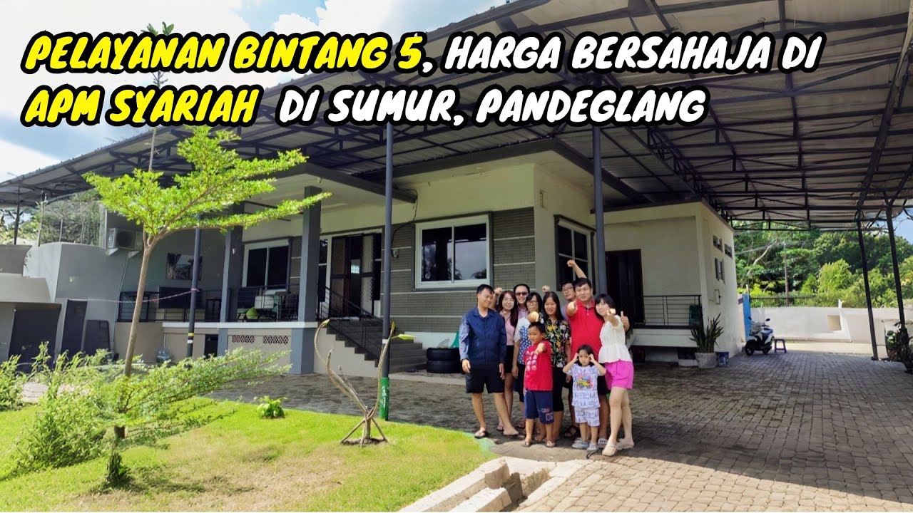 Penginapan dengan Pelayanan Bintang 5 dan Harga Bersahaja di APM Syariah BEach Resort, Sumur, Banten