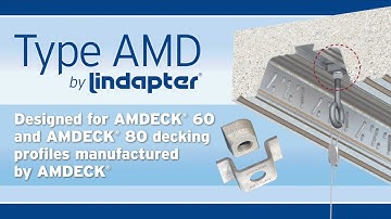 Type AMD decking fixing by Lindapter