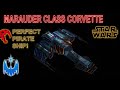 The Marauder Corvette - A Perfect Pirate Star Wars Ship! CG Animated Analysis!