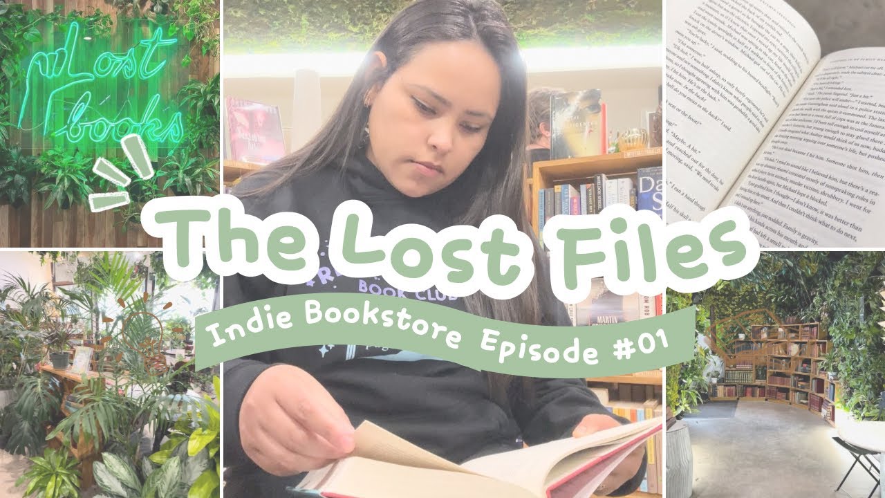 Lost Files Ep. 1 Inside The Cutest Indie Bookstore 🛍️📖 | The Lost Books ...