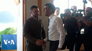 Zelenskyy Meets Sunak on G7 Summit Sidelines | VOANews