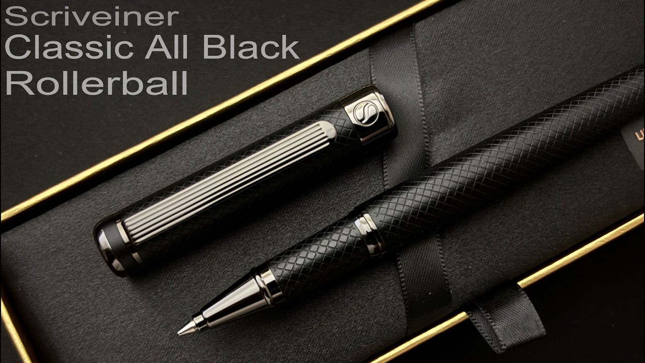 Scriveiner Classic All Black Rollerball Pen|スクリブナー クラシック オールブラック ローラーボール