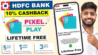 Hdfc pixel play credit card || Pixel credit card hdfc || hdfc pixel play credit card apply &amp; REVIEW