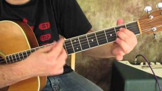 Radiohead - Karma Police - Easy Beginner Acoustic Songs on Guitar - guitar lessons