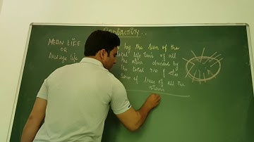 Mean life (RADIOACTIVITY)