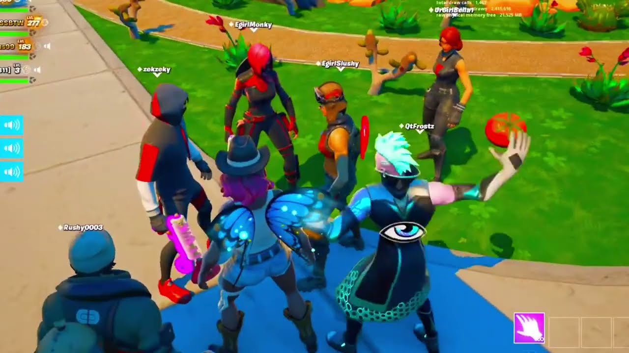 WTBR Caught In 4K In Hiwpoo’s Mini Party Royale Map…