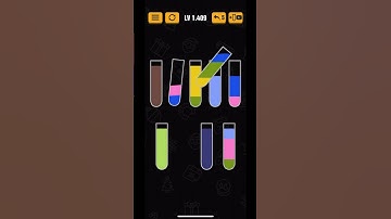Water Sort Puzzle level 1409