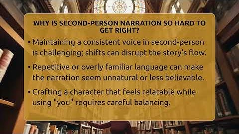 Why Is Second-person Narration So Hard To Get Right? - The Prose Path