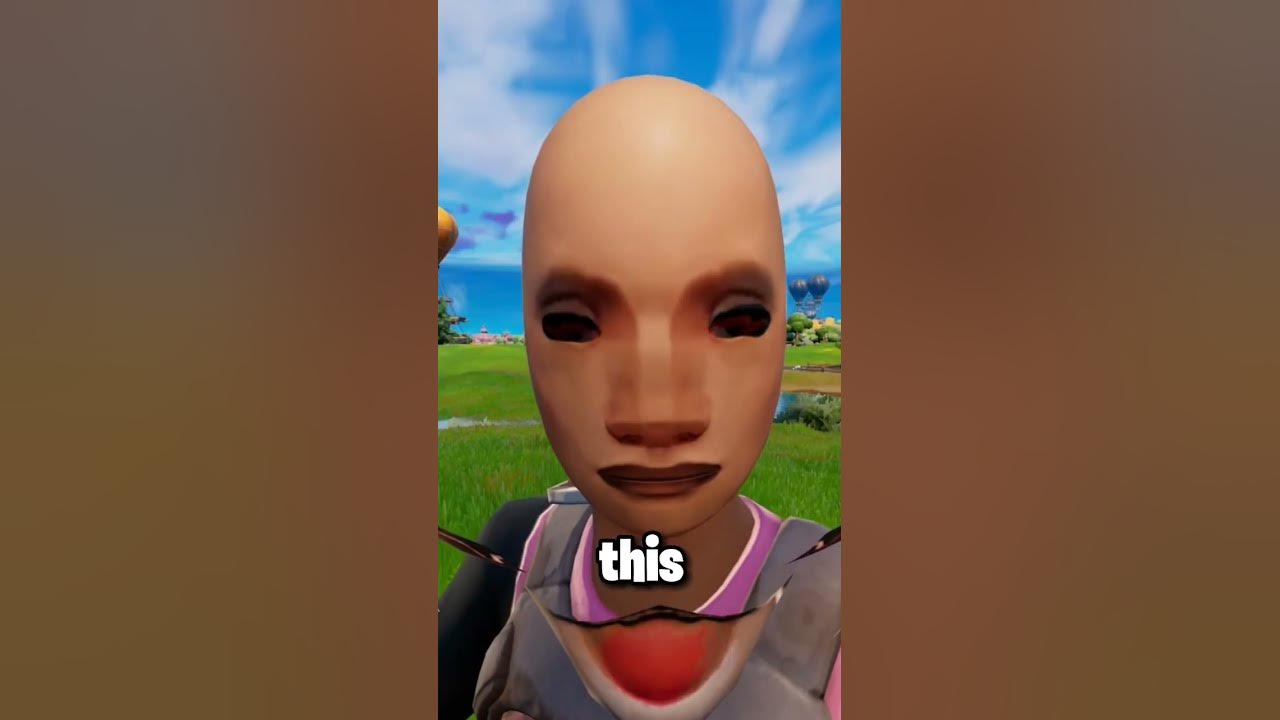 Unmasking Skins in Fortnite..😨 #shorts