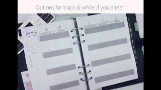 2020 Teacher Planner Bundle by Chasing Planner Peace