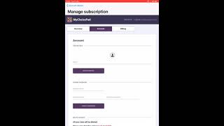 MyChoicePad2: How to manage your individual subscription - changing card, cancel subscription