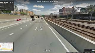 Massachusetts Turnpike (Interstate 90 Exits 17 to 26) eastbound