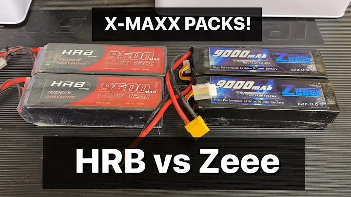 HRB 9500 VS Zeee 9000! X-MAXX Batteries!