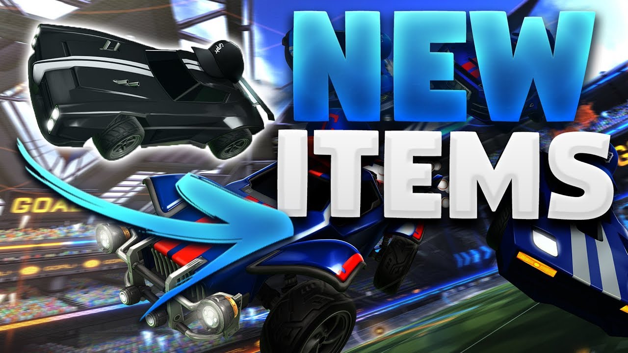NEW Rocket League DLC (Banners, Toppers and Boosts)