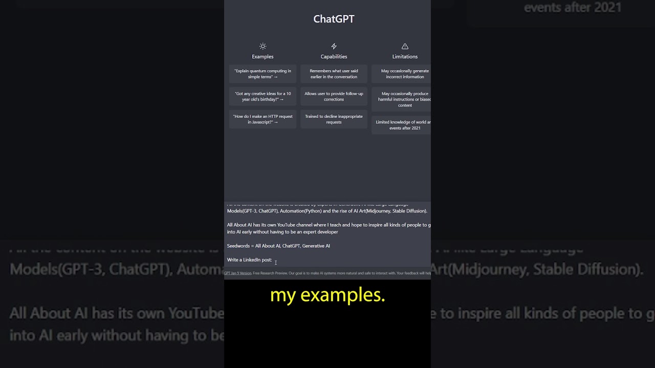 My Best ChatGPT Prompts: The Seedword Prompt