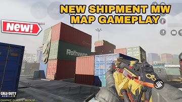 *NEW* SHIPMENT MW Map GAMEPLAY in COD Mobile | Season 2 Test Server