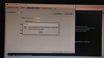 ESTechnical Reflow Oven Controller bogus operation