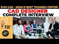 Complete CAD Design Interview | CAD DESIGN Job Interview Questions | RVM CAD - 100% Jobs