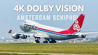 PURE ENGINE ROAR  4K Dolby Vision Plane Spotting Sequence Atmos Sound