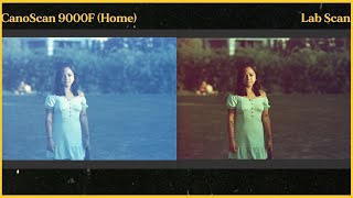 First Time Developing Colour Film + Lab Scan vs Home Scan // CanoScan 9000Fii