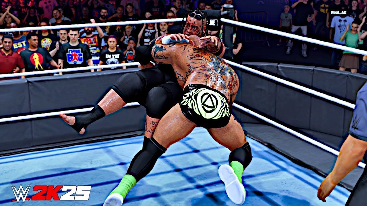 WWE 2K26 Batista vs Umaga last man standing match