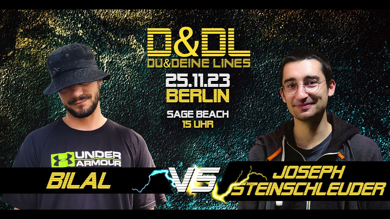 Bilal vs Joseph Steinschleuder | Battle | Berlin (SageBeach) | 25.11. ...