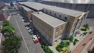 University Flythrough Animation