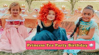 Vera + Ayva’s 3rd + Mia’s 4th Birthday Princess Tea Party