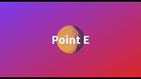 POINT-E: OpenAI
