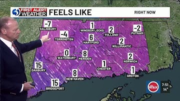 FORECAST: First Alert Weather Day for bitter cold and wind