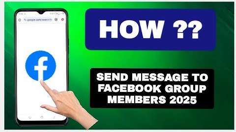 How to Send Message to Facebook Group Members 2025