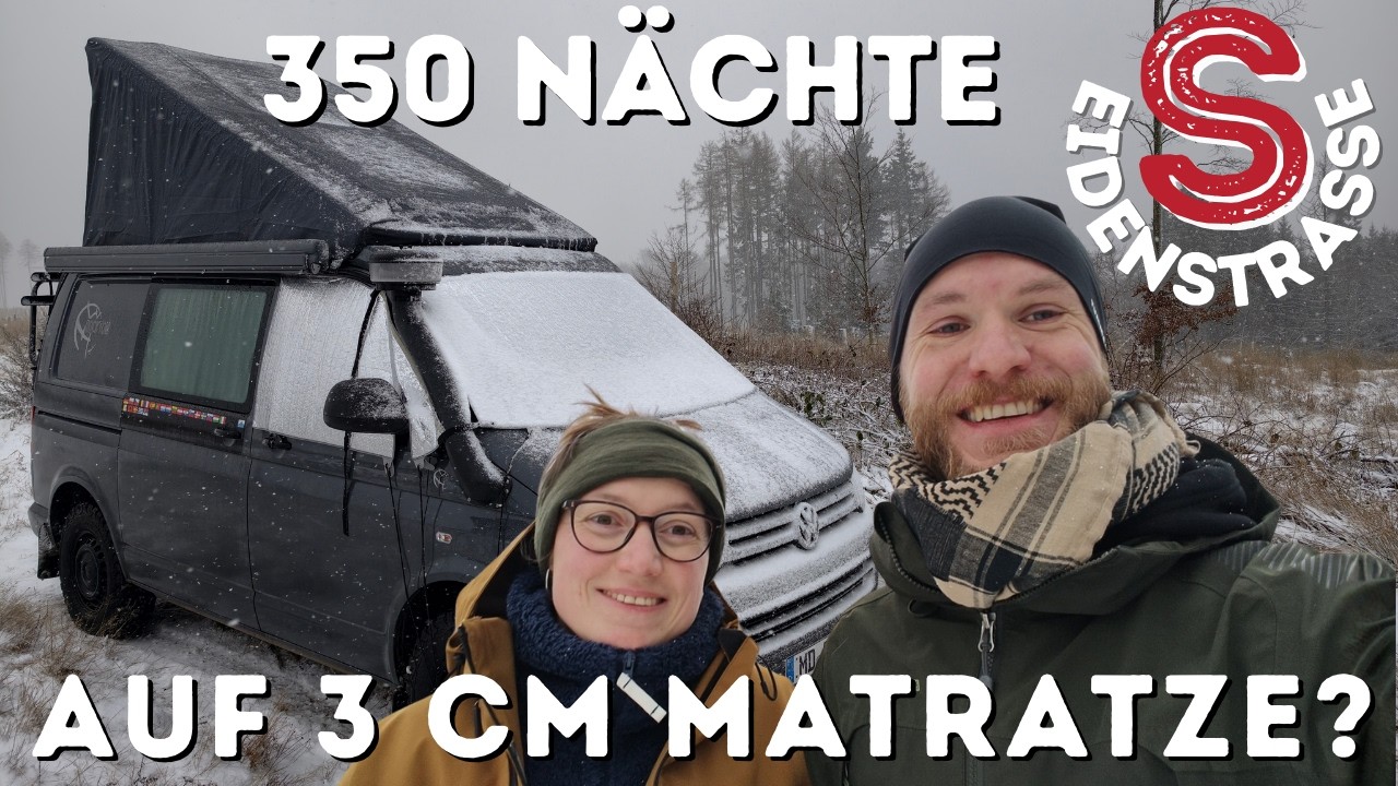 Gemütlich schlafen trotz dünner Matratze | Ep 14 #aufstelldach