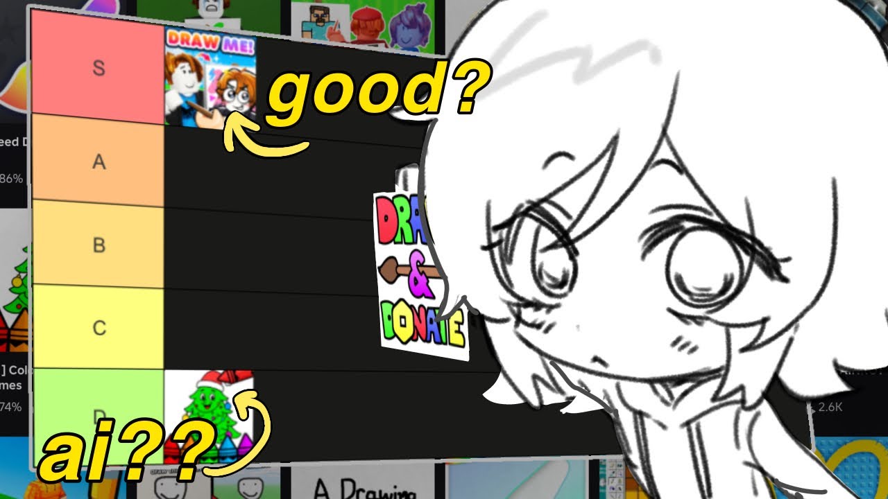 I Tried Every Popular ROBLOX Drawing Game