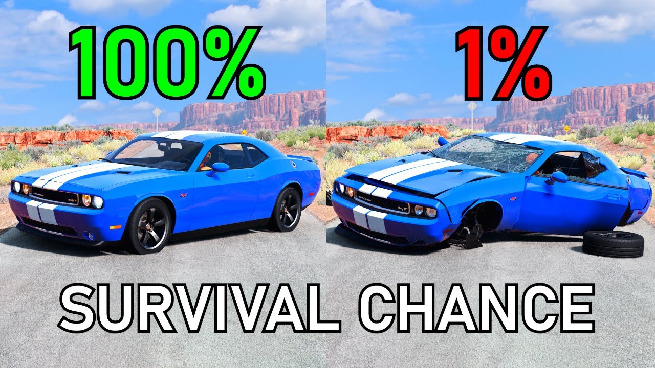 Best of Realistic Survival Chance Crashes #2 | BeamNG.drive