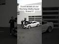 5 cool details on our Mustang Shelby Super Snake!!!!