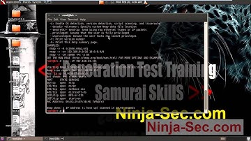 Network scanning techniques