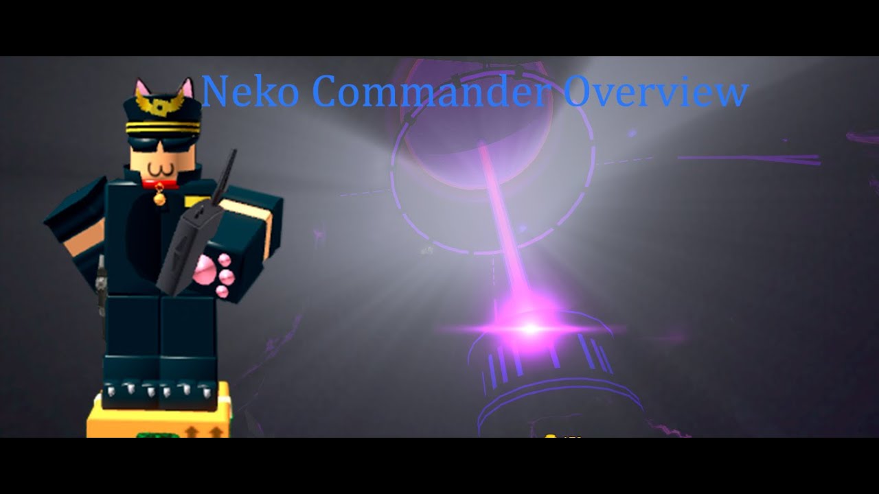 Neko Commander Small Overview Tower Defense Simulator Roblox Youtube - roblox tower defense simulator commander