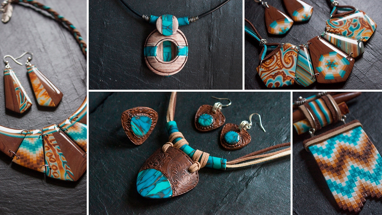 NOUVELLES CRÉATIONS ETHNIQUES FIMO #2 - Fancy Puppet / My Polymer Clay Creations