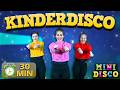 Kinderdisco | Peuter- en Kleuterliedjes 👧 | ⏰ 30 min | Minidisco