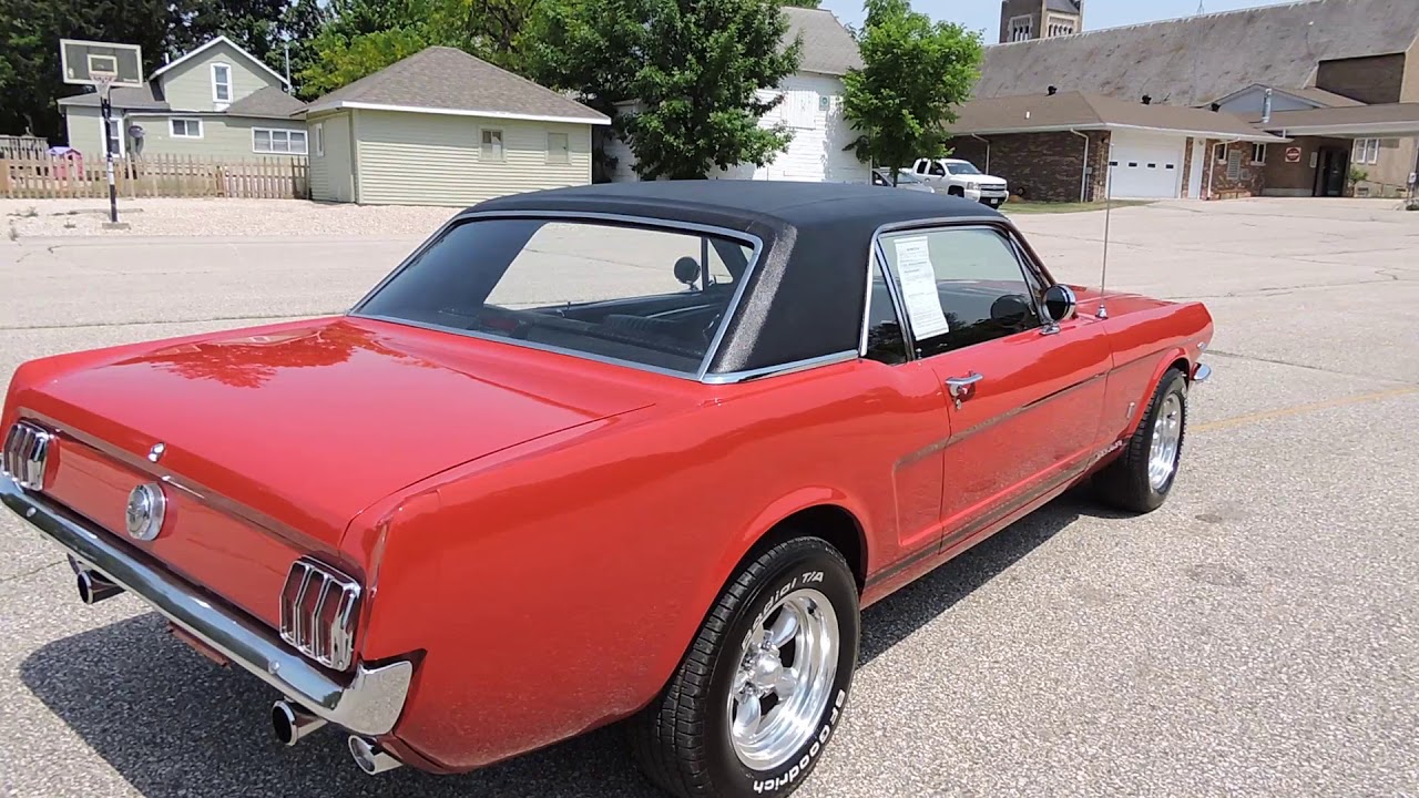 1966 Ford Mustang Red GT for Sale at www coyoteclassics com