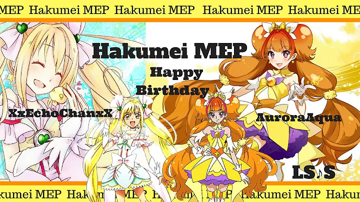 {LS ♪S} Hakumei MEP! {Happy Birthday XxEchoChanxX and AuroraAqua!}