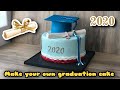 Easy Graduation Cake Ideas for beginners at home / Easiest way