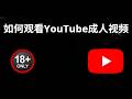 如何观看YouTube成人视频 - 完整指南