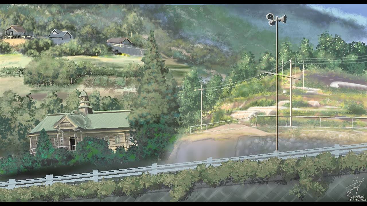 speed drawing Kimi no na wa ~ ibispaintX