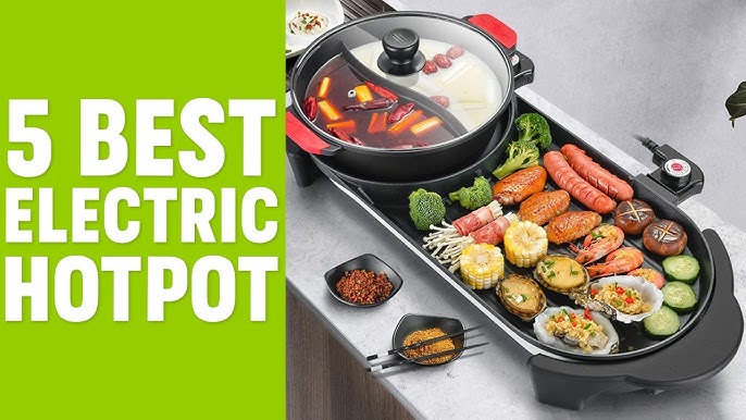 The Rock by Starfrit Dual-Sided Electric Hot Pot - Sam's Club