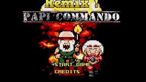 Sega Megadrive - Papi commando REMIX !