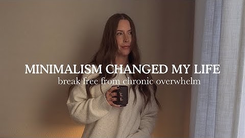 From chronically overwhelmed to regulated & content I Minimalist Mom