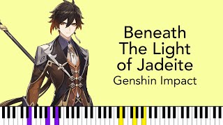 Beneath The Light of Jadeite — Genshin Impact | Piano Tutorial